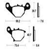 plaquettes frein ma202 AVANT an125 150 94 98 AVANT uc125 150 250 94 99 ma2