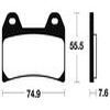 plaquettes frein ma227 AVANT cb400 97 ma227
