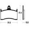 plaquettes frein ma229 etriers nissin etriers perf machine ma229