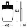 plaquettes frein ma231 AVANT ARRIERE scooter mbk yamaha 97 01 ma231