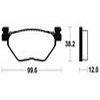 plaquettes frein ma268 ARRIERE xp500 tmax 01 03 ma268