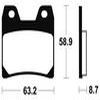 plaquettes frein ma270 ARRIERE fzs1000 fazer 01 ARRIERE xjr1300 02 ma270