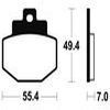 plaquettes frein ma272 ARRIERE scooter gilera 01 ARRIERE scooter piaggio 00 04