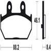 plaquettes mss304 suzuki burgman 400 arr 2007 2011
