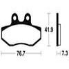 plaquettes frein ma317 AVANT apr rx50 06 sherco 50 02 06 ma317