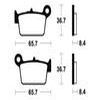 plaquettes frein ma361 beta rr50 08 ma361