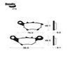 plaquettes frein ma374 yamaha arr jog 50 mbk mag g