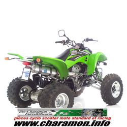 pot d'échappement LEOVINCE pour kawasaki 400 atv quad kfx 400 2003 - Image 1