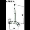 Té de fourche inférieur APRILIA SR WWW Stealth 0 30 BUZZETTI RE