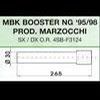 J Tubes fourche MBK Booster Next 95 à 98 , YAM NG 95 98 MARZOCC