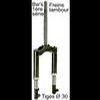 Fourche BUZZETTI MBK Booster YAM Bw's Originalfrein tambour