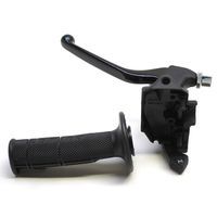 POIGNEE D'EMBRAYAGE 50 A BOITE TOMMASELLI POUR XPS XR6 ALU NOIR