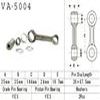 KIT BIELLE POUR CR500R 1987 01 réf VA 5004