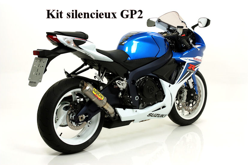 pot d'échappement silencieux Arrow Suzuki GSX R 750 i.e 2011 et  - Image 5