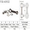 KIT BIELLE POUR JS440 1977 92 ET JS550 1982 90 JS550 82 90 réf