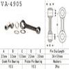KIT BIELLE POUR JB650 1989 92 JF650 1986 96 JL650 1991 99 ET J