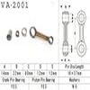 KIT BIELLE POUR PW50 1990 02 YT60 1984 85 ET YF60 1986 YT60 84