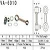 KIT BIELLE POUR yz 125 2001 03 réf VA 6010