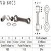 KIT BIELLE POUR yz 250 1982 89 YZ WR250 1989 ET YTZ250 1988 89 Y
