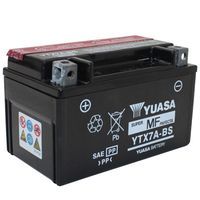 BATTERIE 12V 6Ah YUASA YTX7A BS SANS ENTRETIEN POUR YAMAHA 125 CYGNU