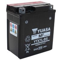 BATTERIE 12V 6Ah YUASA YTX7L BS SANS ENTRETIEN POUR HONDA 125 SH Lg