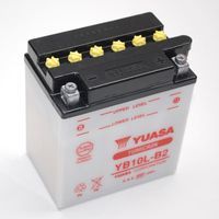 BATTERIE 12V 11Ah YUASA YB10L B2 POUR PIAGGIO 125 HEXAGON GTX Lg135x
