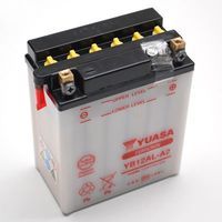 BATTERIE 12V 12Ah YUASA YB12AL A2 Lg134xL80xH160