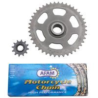 KIT CHAINE AFAM POUR RS 50 1995 > 1998 415 12x43 DEMULTIPL