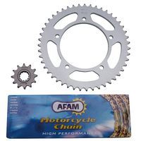KIT CHAINE AFAM POUR RS 50 1999 > 2002 420 12x47 DEMULTIPL