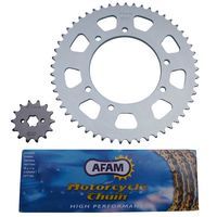 KIT CHAINE AFAM POUR GILERA SMT 2003 > 2005 420 14x53 DEMUL