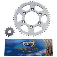 KIT CHAINE AFAM POUR RIEJU SPIKE RR SM RJ 1999 > 2002 420 12x