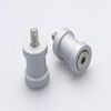Pions de bras oscillant R> M8 argent