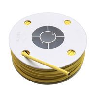 GAINE TRANSFIL 26 10 FIL PLAT JAUNE 30M