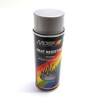 BOMBE DE PEINTURE MOTIP PRO HAUTE TEMPERATURE ARGENT spray 400ml