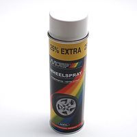 BOMBE DE PEINTURE MOTIP PRO JANTE BLANC spray 500ml 04003