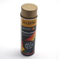 BOMBE DE PEINTURE MOTIP PRO JANTES OR spray 500ml 04008
