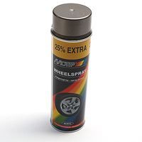 BOMBE DE PEINTURE MOTIP PRO JANTES ACIER spray 500ml 04010