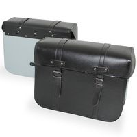 SACOCHE CYCLO SPORFABRIC R50 NOIR DOS METAL 38x31x14 PAIRE