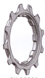 PIGNON MICHE POUR 8 9V shimano 24D