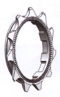 PIGNON MICHE POUR 8 9V shimano 12D DEPART