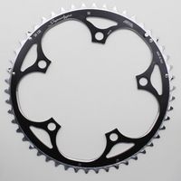 PLATEAU 50DTS D 130 shimano EXTERIEUR NOIR ALU MICHE 5 ATTACHES