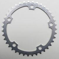 PLATEAU 39DTS D 130 shimano INTERIEUR ARGENT ALU MICHE 5 ATTACHES