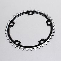 PLATEAU 38DTS D 130 shimano INTERIEUR NOIR ALU MICHE 5 ATTACHES