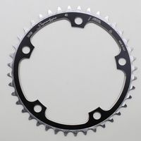 PLATEAU 40DTS D 130 shimano INTERIEUR NOIR ALU MICHE 5 ATTACHES