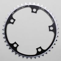 PLATEAU 42DTS D 130 shimano INTERIEUR NOIR ALU MICHE 5 ATTACHES