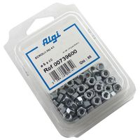 ECROU ALGI D 5 TETE 6 PANS ACIER BLISTER DE 85