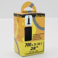 CHAMBRE A AIR 700X35 DELI VALVE STANDARD LONGUEUR 45mm