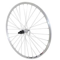 ROUE ROUTE ARRIERE 700 ELAN FLYER ARGENT MOY ALU CASSETTE 8 9V
