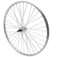 ROUE VTC CITY ARRIERE 700X28 35 ALU MOY ALU AXE PLEIN RL 6 7V