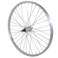 ROUE VTT ARRIERE 24 ALU MOY ALU AXE PLEIN RL 6 7V